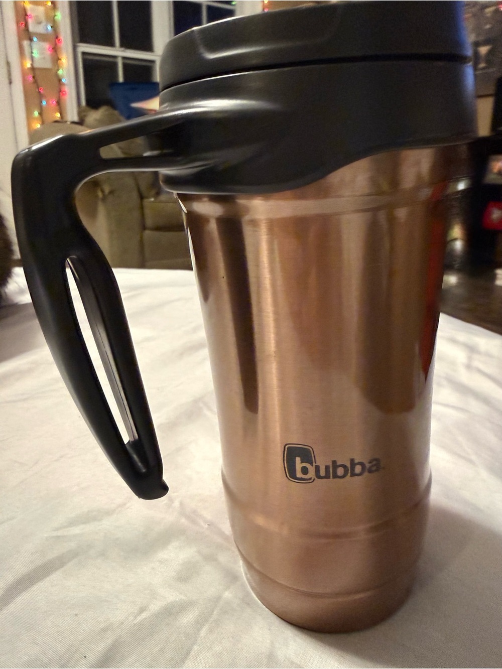 Bubba Copper Travel Mug with Black Handle
